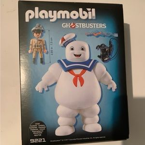 Playmobil Ghostbusters Stanz and Stay Puft 9 pc set NEW
